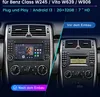 7” Android Car Radio Carplay Dla Mercedes Benz W169 W245 Podgląd zdjęcia produktu 2