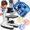Kit microscope avec lumière dans une boîte Voir les images du produit 1