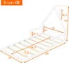 okwish Kinderbett Plattformbett 90×200 cm mit Lattenrost , Produktbild-Vorschau 7