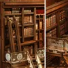 Miniaturowy domek Book Nook - Biblioteka Odkrywcy - Puzzle Podgląd zdjęcia produktu 7