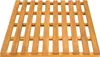 vidaXL Badematte Uni Braun 80 x 48 x 2,5 cm Holz Produktbild-Vorschau 5