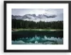 Gerahmtes Poster - Schwarzer Rahmen - Landschaft Berge Produktbild-Vorschau 1