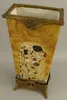 Casa Padrino Jugendstil Deko Vase Mehrfarbig / Messing 15 x Produktbild-Vorschau 5