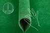 Grüner Kunstrasen mit Messangaben zur Florhöhe (1 mm), Noppenhöhe (3 mm) und Gesamtstärke (ca.4 mm)
 Produktbild-Vorschau
