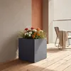 Doniczka betonowa Provencelia KUBIX Antracytowy, 38x38 cm x Podgląd zdjęcia produktu 3
