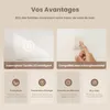 EMKE Miroir de salle de bain avec grossissement 3x Voir les images du produit 6