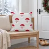 vánoční povlak na polštář 45x45 Santa Claus dekorativní Náhled obrázku produktu 2