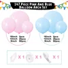 Ballonbogen-Set 147-tlg. Pastellblau/Rosé für Feste Productafbeelding-voorbeeld