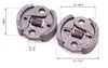 Two clutch assemblies with measurement indicators. Náhled obrázku produktu