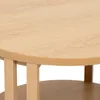 Nachttisch mit Lamellen und Ablage SLAT, 48 cm Produktbild-Vorschau 2