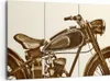 Bild auf Leinwand - Leinwandbild - motor retro - 165x110cm Produktbild-Vorschau 1
