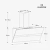 Klarstein WiFusion Dunstabzugshaube - 90 cm Abzugshaube, Produktbild-Vorschau 7