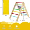 GOPLUS Dreieckige Kletterleiter mit Rampe, Kletterdreieck Produktbild-Vorschau 5