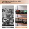 6er Set Aufbewahrungskorb Dekobox mit Deckel, dekorativer Produktbild-Vorschau 6