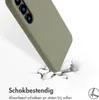 Accezz Liquid Silicone Backcover s MagSafe pre Samsung Náhľad obrázku produktu 9
