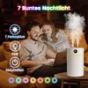 Luftbefeuchter mit Doppel Spray LED Bildschirm, 1,8L Leiser Produktbild-Vorschau 6