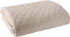VELVI Tagesdecke 220x240cm - dunkles Creme mit Produktbild-Vorschau 6