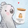 Mr. & Mrs. Panda Teedose Hamster Hut - Weiß - Geschenk, Produktbild-Vorschau 2