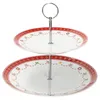 Etagere Weihnachtstraum 2-poziomowa porcelana Podgląd zdjęcia produktu 2