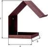 Alberts 355074 Maisonnette pour oiseaux toit pointu, Voir les images du produit 3