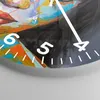 Wanduhr - Rund - Glasuhr - Mädchen Gesicht - 30x30cm - Produktbild-Vorschau 5