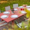Table de jardin extensible - Santorin - aluminium Voir les images du produit 7