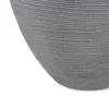 Rillentopf rund 31cm - Farbe: grau Produktbild-Vorschau 6