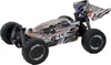 A remote-controlled buggy on a white background. Voir les images du produit
