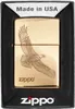 Zippo Eagle Brass Feuerzeug High Polish Brass mit Produktbild-Vorschau 2