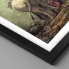 Gerahmtes Poster - Schwarzer Rahmen - Elefant Dschungel Produktbild-Vorschau 2