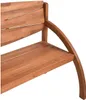 Garden Pleasure Gartenbank Hadia 985188 braun Holz 140,0 cm Produktbild-Vorschau 5