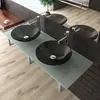 Alpenberger Design Doppel-Glaswaschschale Schwarz aus Produktbild-Vorschau 9