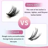 INF DIY Wimpernverlängerung 60D Falsche Wimpern Flauschig Produktbild-Vorschau 2