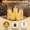 Set di 5 candele LED Ikodm, complete di catena luminosa e Anteprima dell’immagine prodotto 8