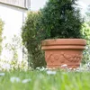 Blumentopf Blumenkübel Topf mit Muster ⌀ 30cm H: 23,5cm Produktbild-Vorschau 3