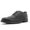 Geox U Dublin Herren Leder Halbschuhe black, belüftetes Produktbild-Vorschau 36