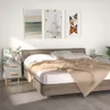 The Living Store Nachttische 2 Stk. Betongrau 40x35x47,5 cm Produktbild-Vorschau 1
