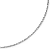 4mm Königskette Kette aus 585 Gold Weißgold massiv 70cm Produktbild-Vorschau 3