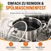 Garnek 28 cm ze stali nierdzewnej z wzorem plastra miodu, Podgląd zdjęcia produktu 14