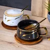 Intirilife 6x tazza in Vetroceramica con design in marmo Anteprima dell’immagine prodotto 6