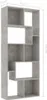 Libreria grigio cemento 67x24x161 cm Materiale a base di Anteprima dell’immagine prodotto 18