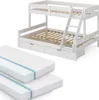 Poschodová posteľ Vitalispa Everest biely 140x200 / 90x200 Náhľad obrázku produktu 1