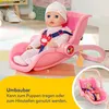 BABY born Babyschale Pink mit Tragegriff & Sicherheitsgurt Produktbild-Vorschau 4