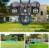 Solarkamera, 4G SIM Karte Outdoor Triple Lens 4MP (1440p) Produktbild-Vorschau 3
