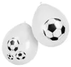 ballons de foot 6 pièces noir/blanc Voir les images du produit 1