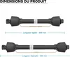 Kloubový hřídel T1 Kloubový hřídel 800-880mm 210Nm 540 Náhled obrázku produktu 9