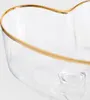 HOMLA AMAR plain - Herzförmiges Margarita-Glas mit Goldrand Produktbild-Vorschau 2
