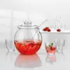 BOHEMIA CRISTAL Bowle Libera Set 9teilig Produktbild-Vorschau 2