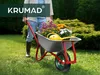 KRUMAD Lot de 2 roues de brouette avec essieu 200 kg Voir les images du produit 2