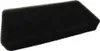 A black foam filter is shown against a white background. Produktbild-Vorschau